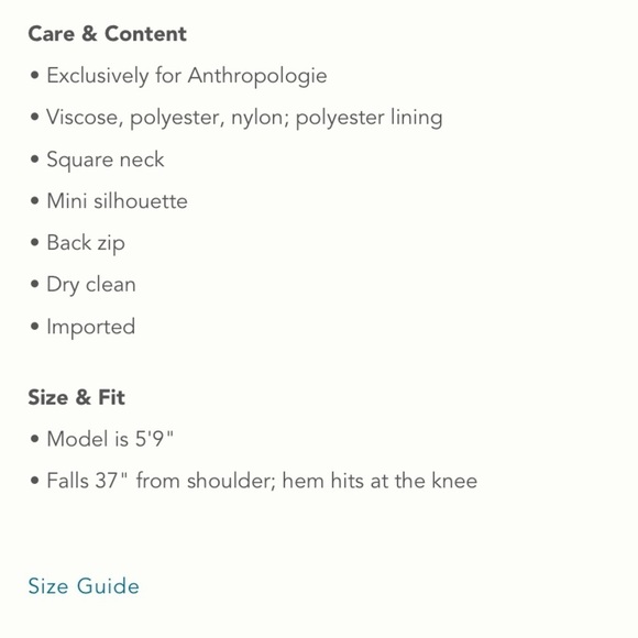 ANTHROPOLOGIE NWT Sachin&Babi Textured Polka Dot Mini Dress Bubble hem size 8. - Picture 7 of 8